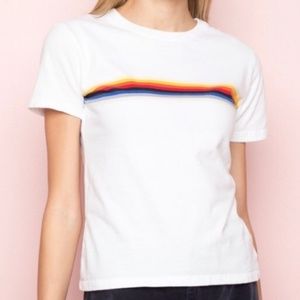 Brandy Melville JAMIE RAINBOW TOP